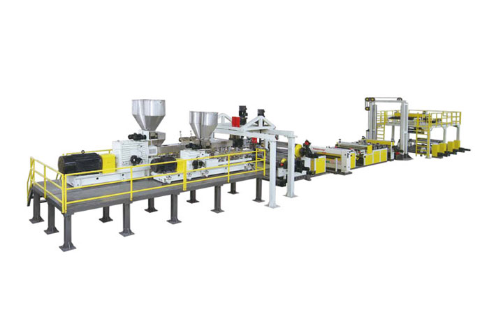 PET SHEET EXTRUSION MACHINE